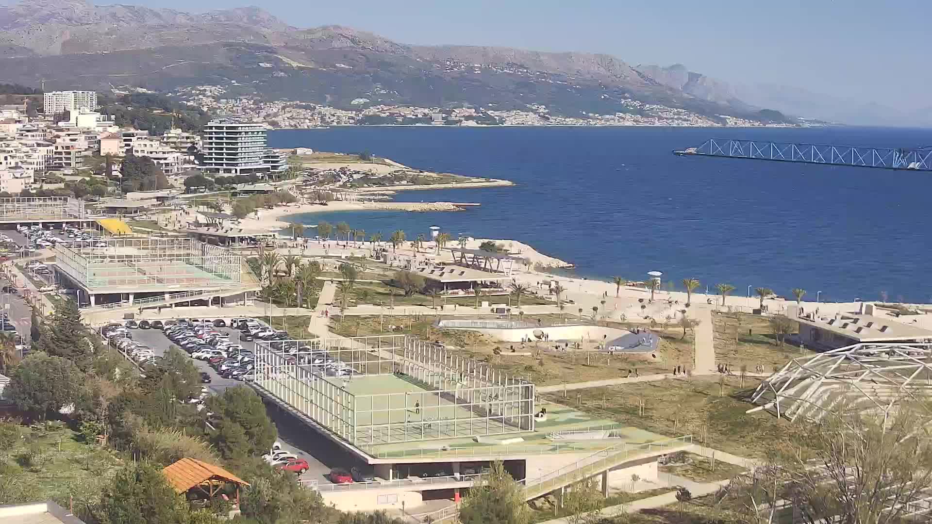Plaža Žnjan in športni objekti – Split