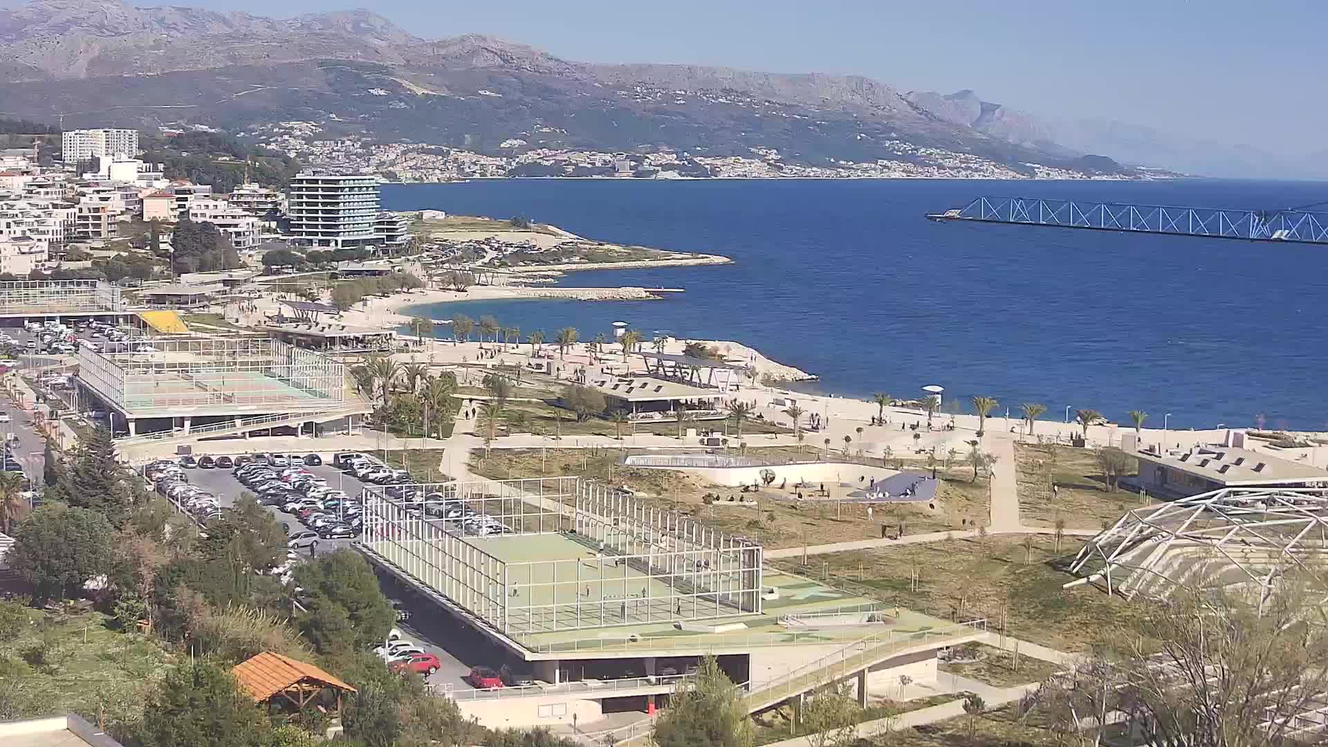Plage Žnjan et installations sportives – Split