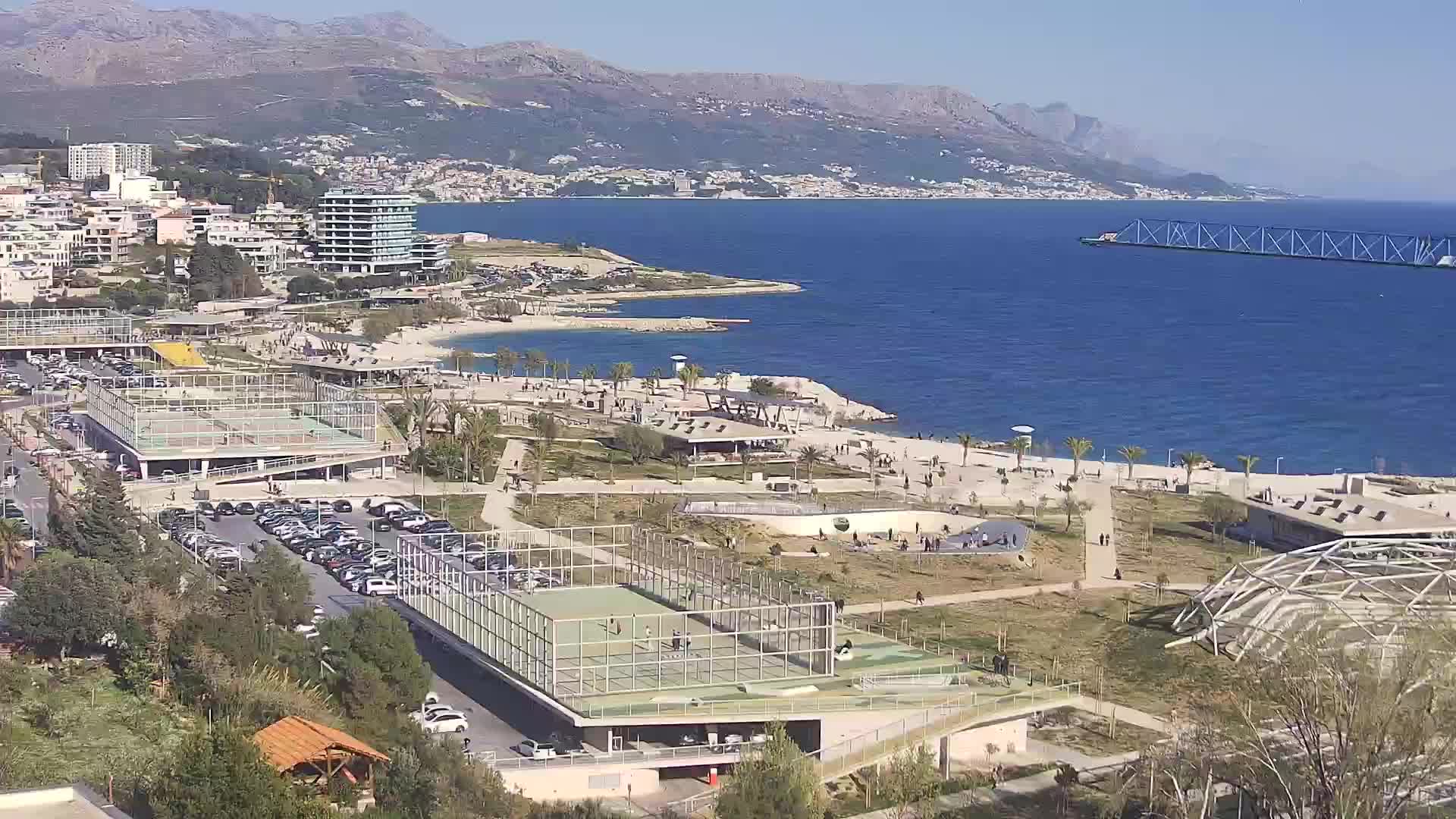 Spiaggia di Žnjan e impianti sportivi – Spalato
