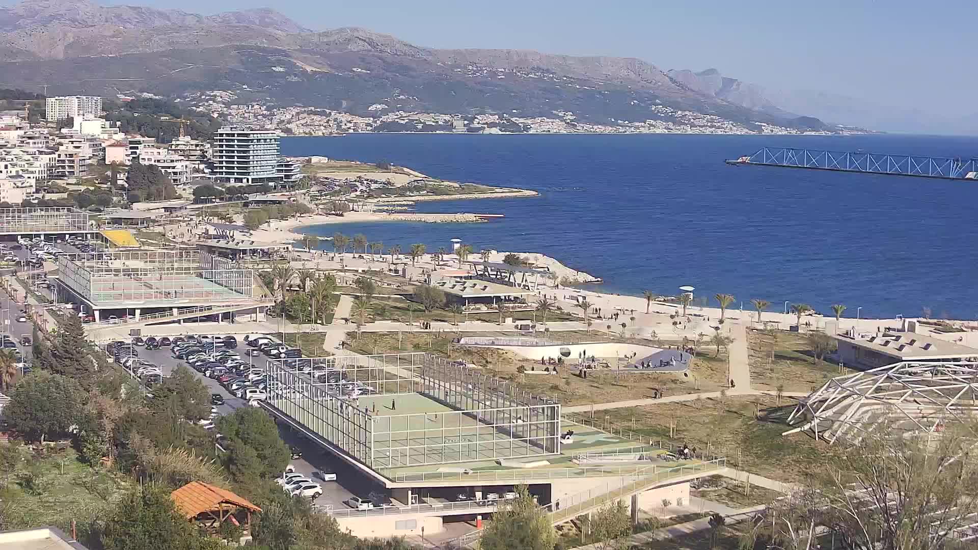 Spiaggia di Žnjan e impianti sportivi – Spalato