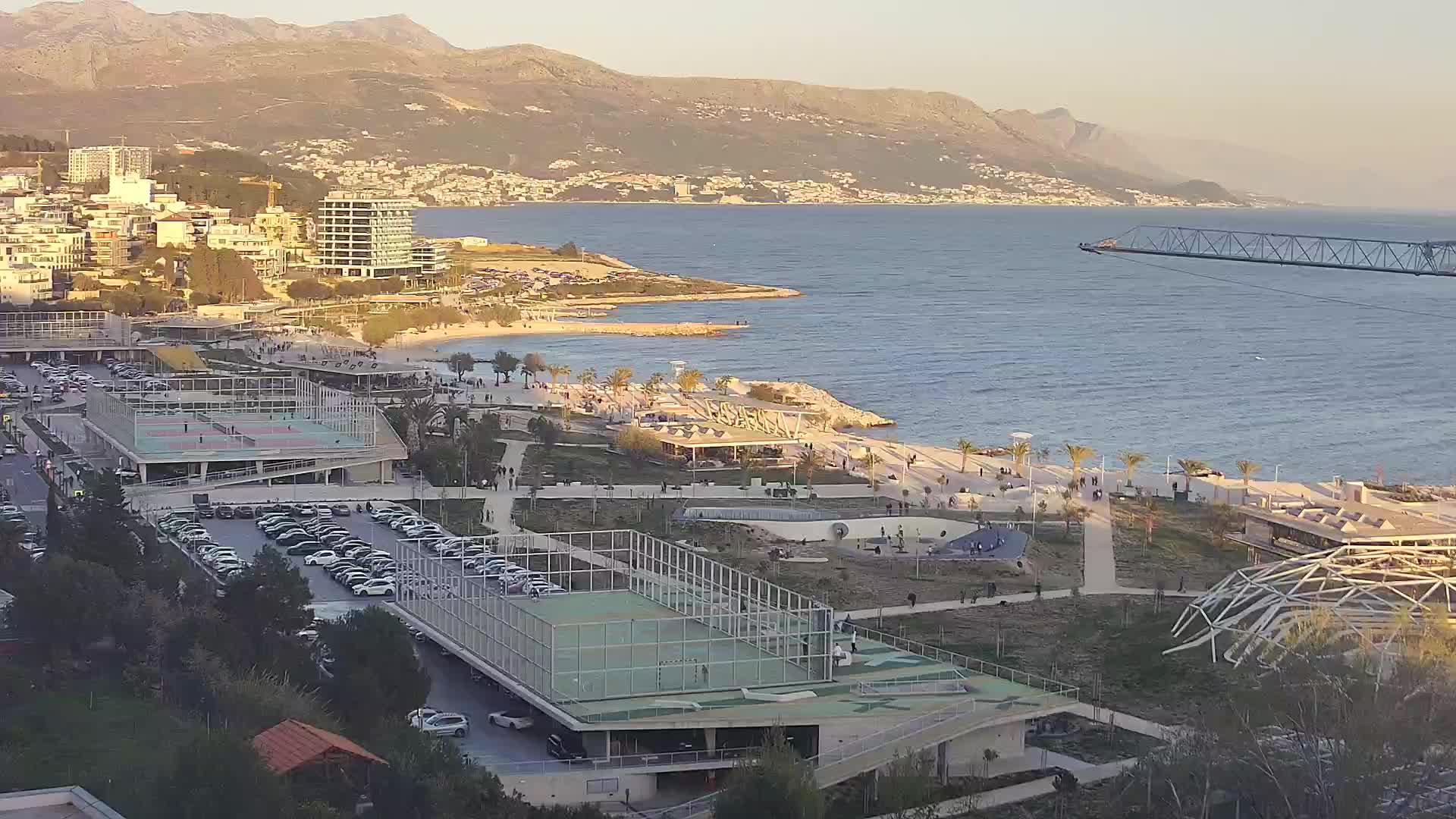 Strand Žnjan und Sportanlagen – Split