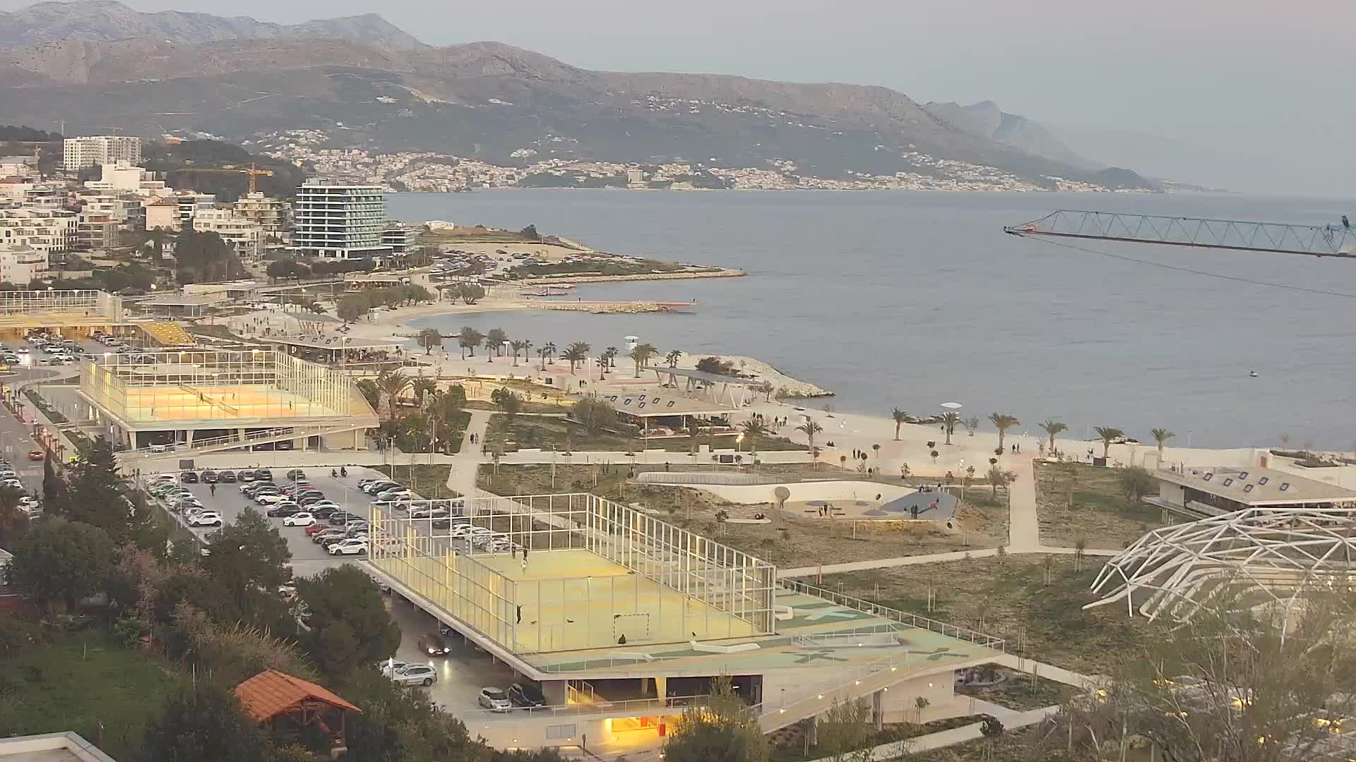 Spiaggia di Žnjan e impianti sportivi – Spalato