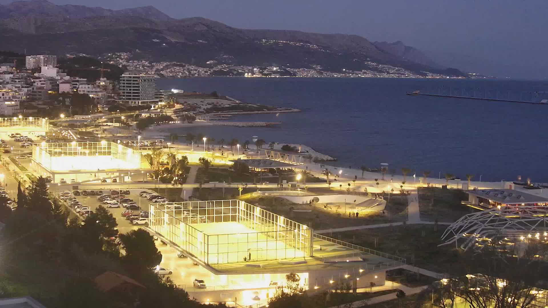 Plage Žnjan et installations sportives – Split