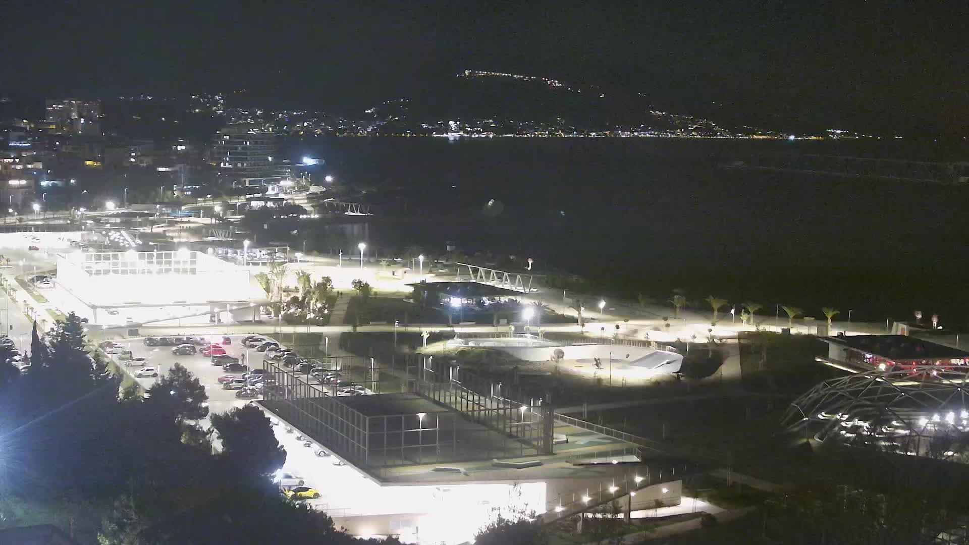 Plage Žnjan et installations sportives – Split