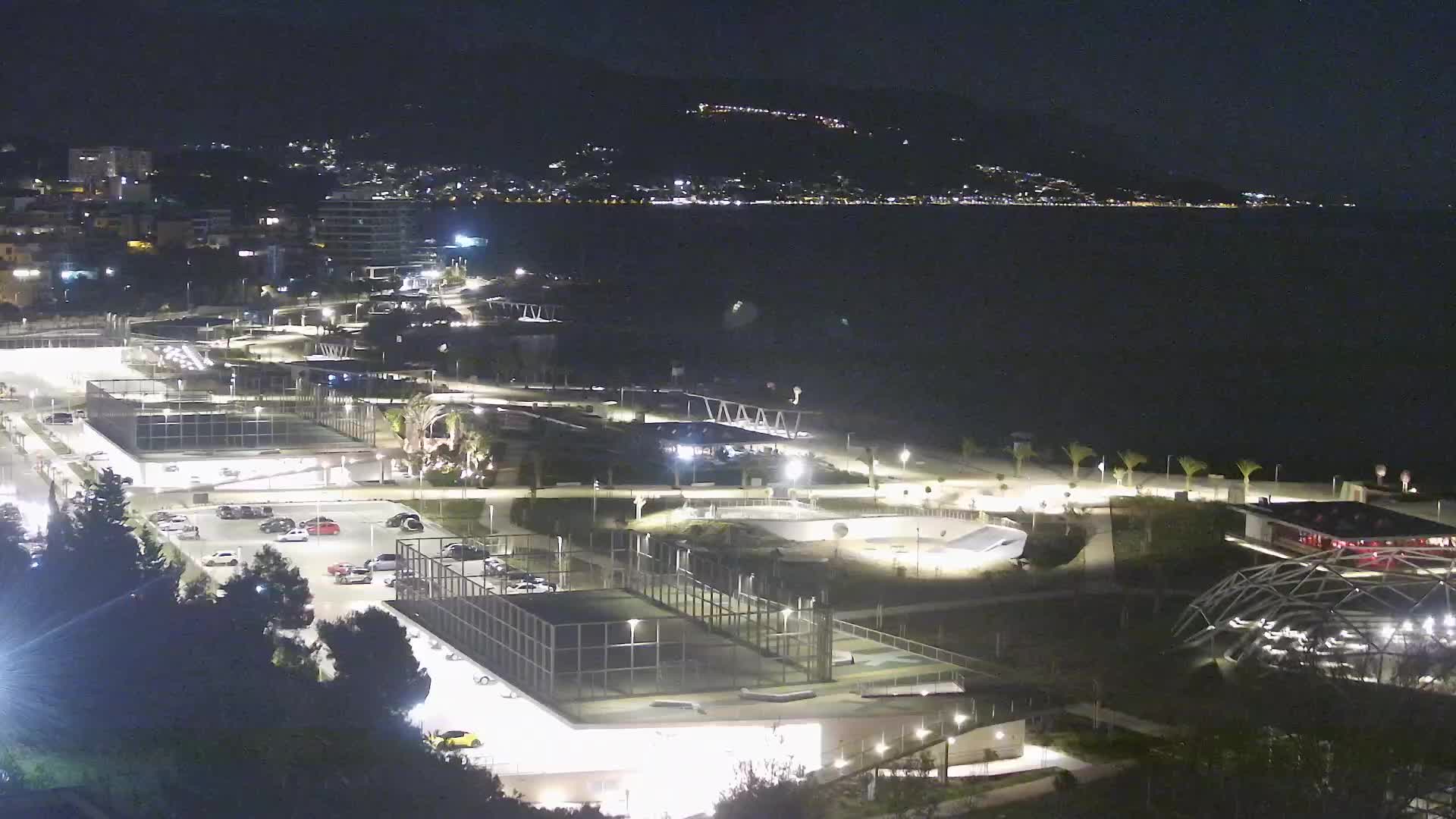 Plage Žnjan et installations sportives – Split