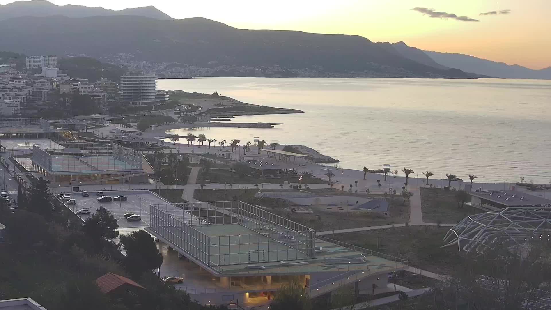 Plage Žnjan et installations sportives – Split