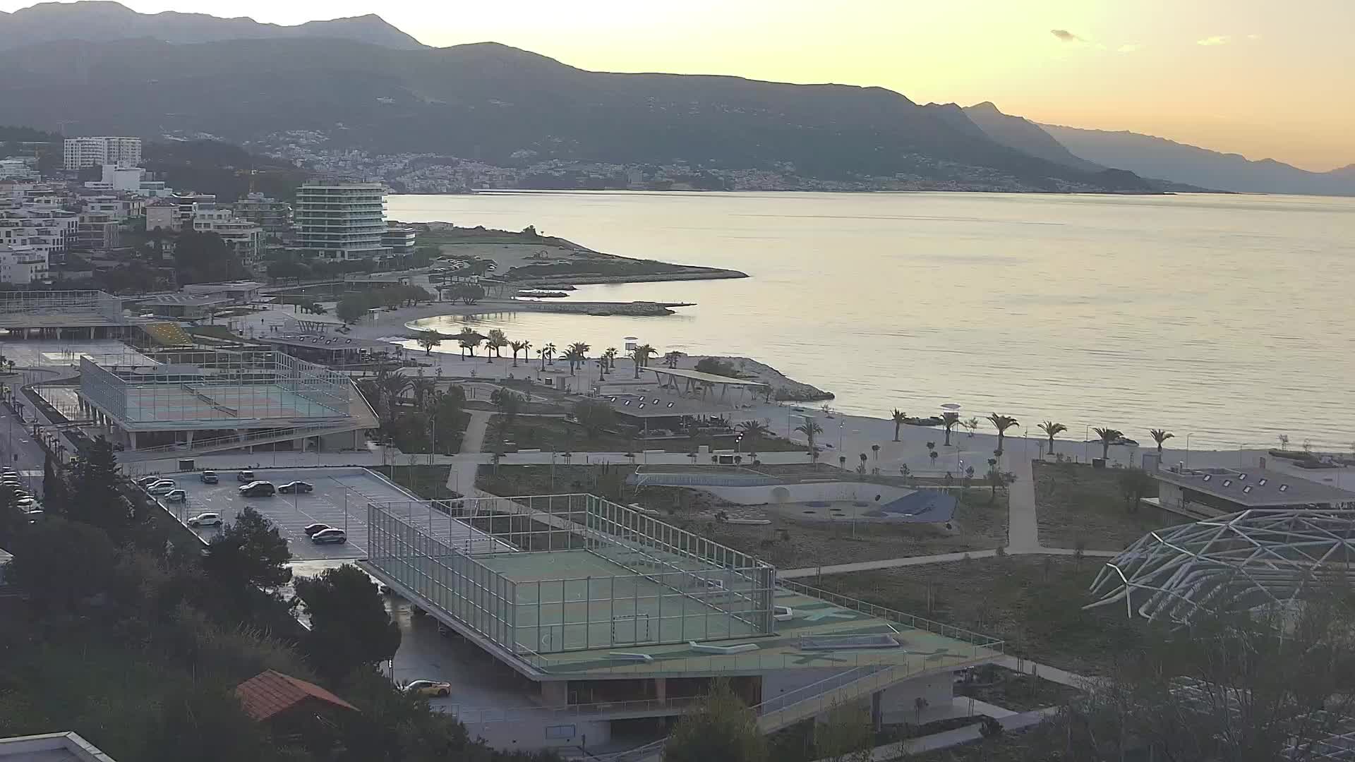 Plage Žnjan et installations sportives – Split