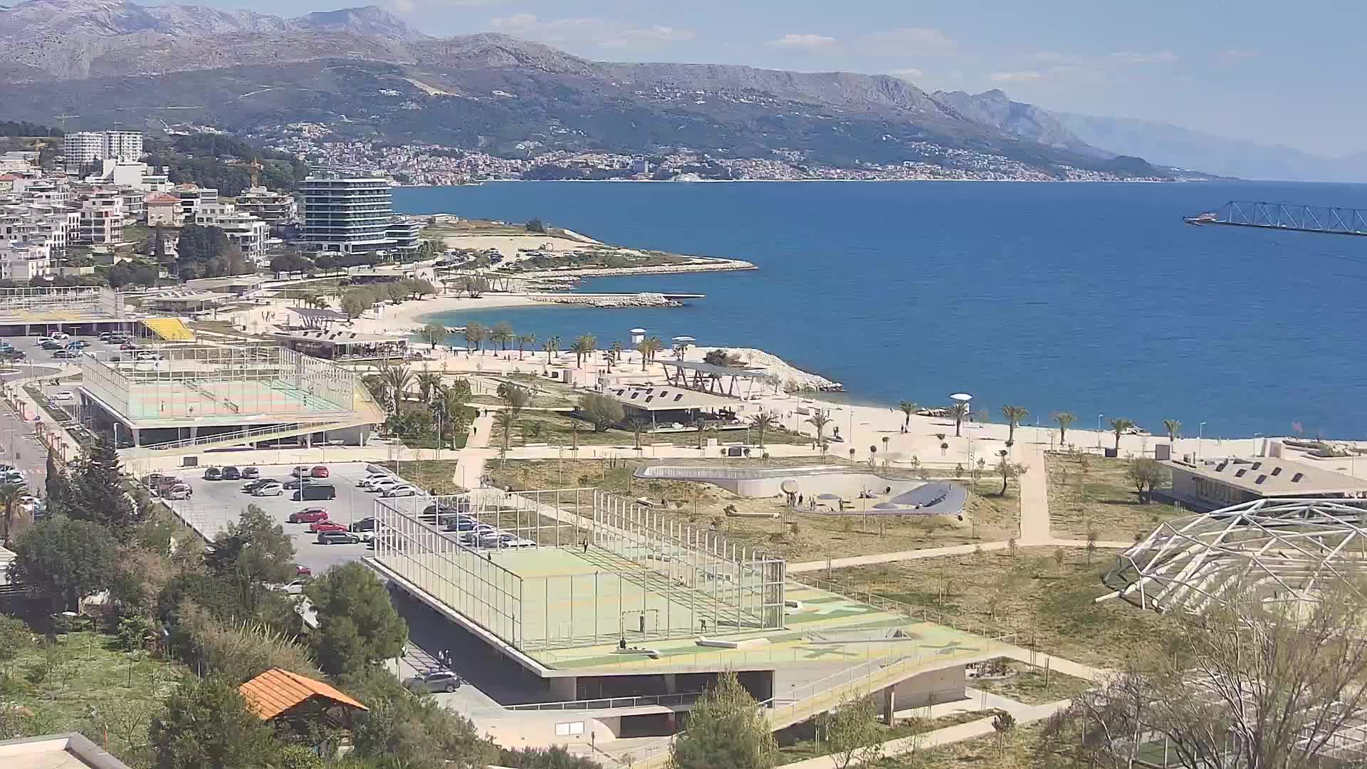 Spiaggia di Žnjan e impianti sportivi – Spalato