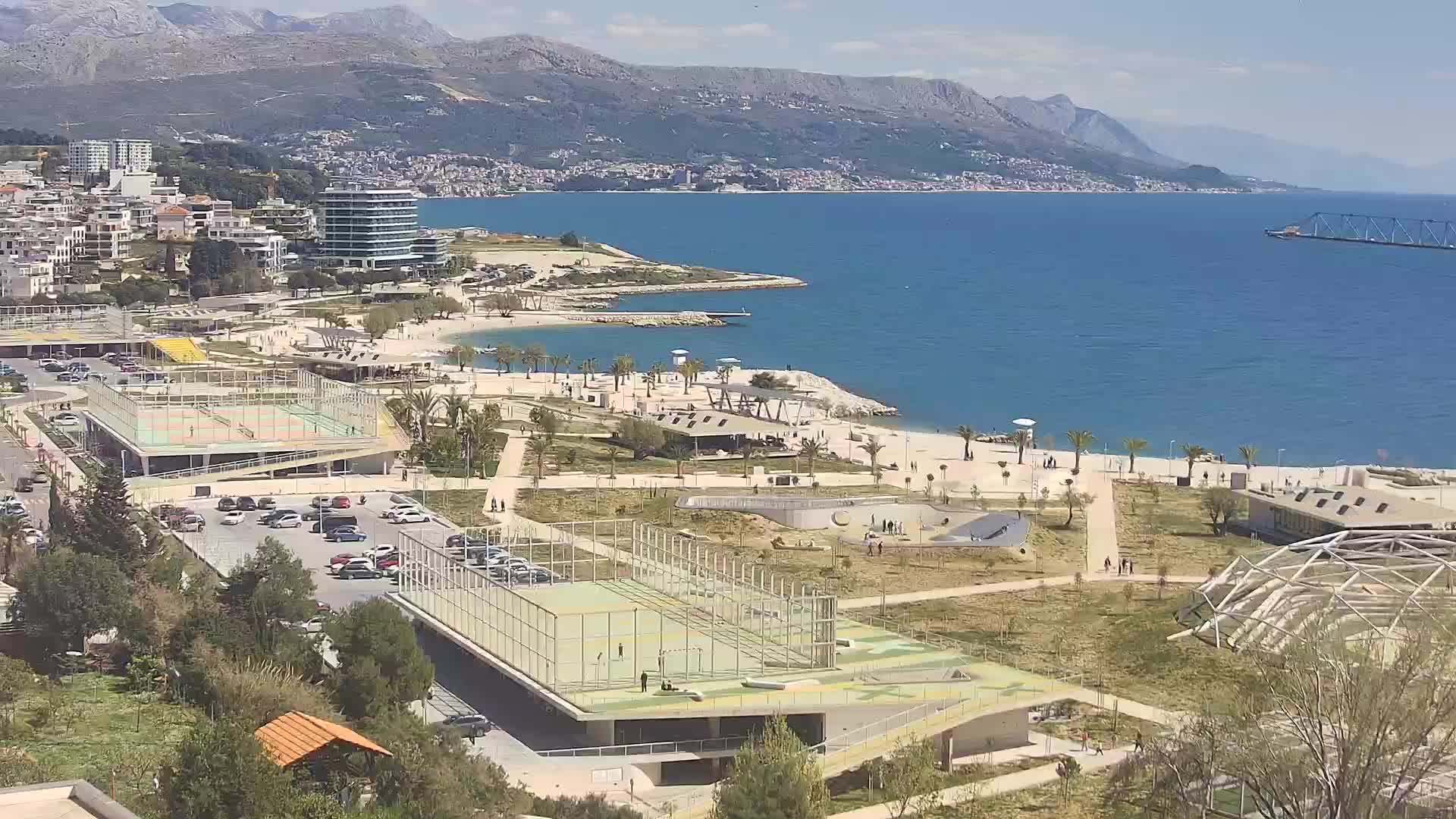 Playa Žnjan e instalaciones deportivas – Split