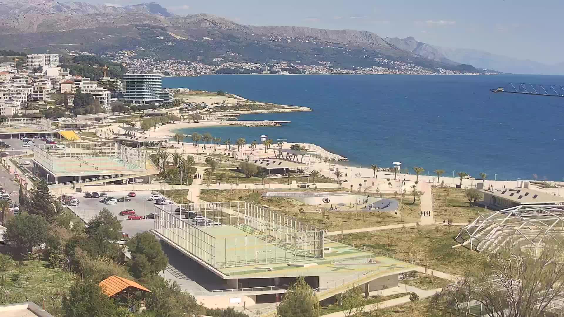 Strand Žnjan und Sportanlagen – Split