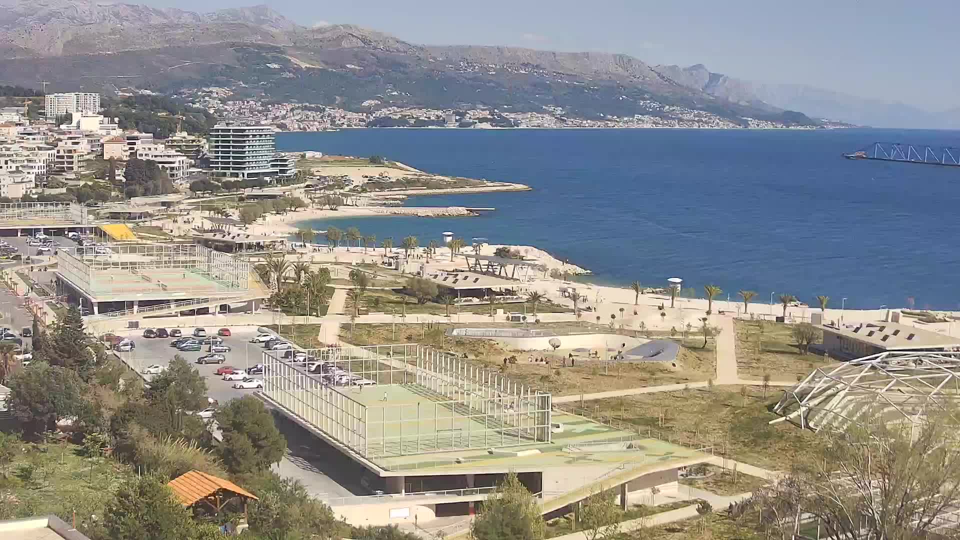 Spiaggia di Žnjan e impianti sportivi – Spalato