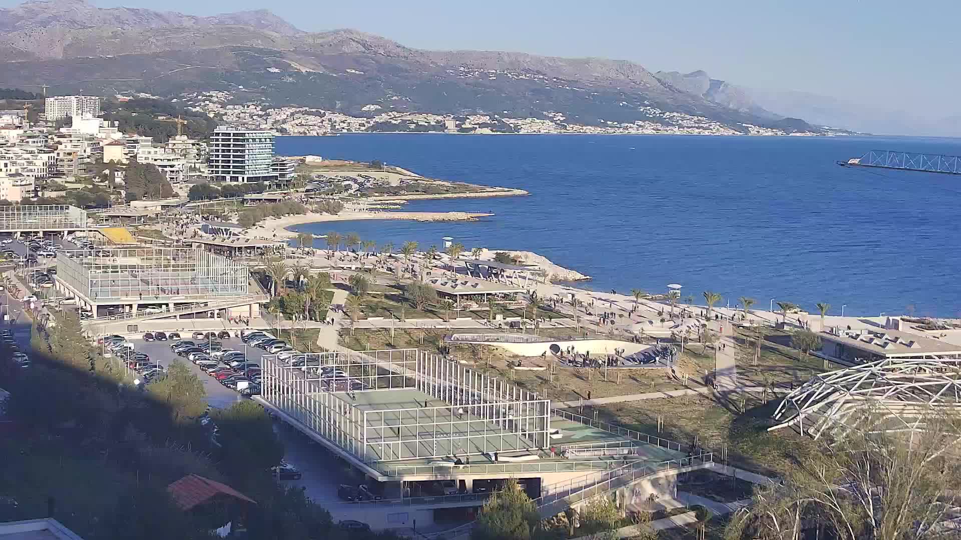 Plage Žnjan et installations sportives – Split