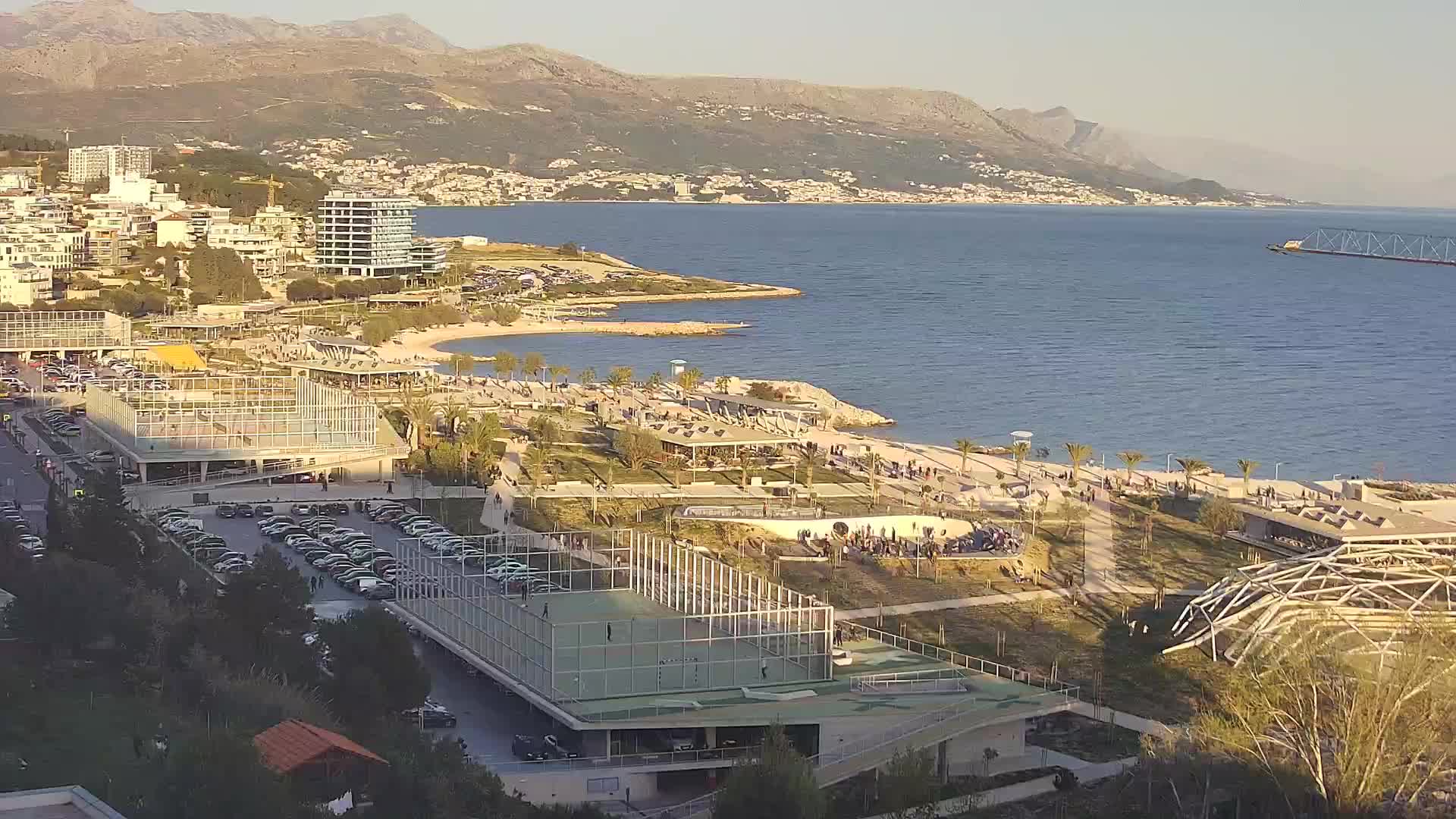 Playa Žnjan e instalaciones deportivas – Split
