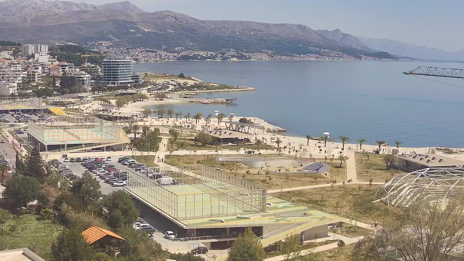 Plaža Žnjan in športni objekti – Split