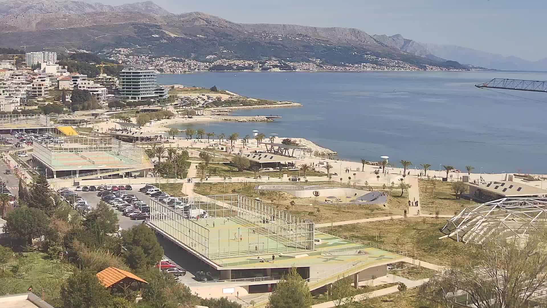 Plaža Žnjan in športni objekti – Split