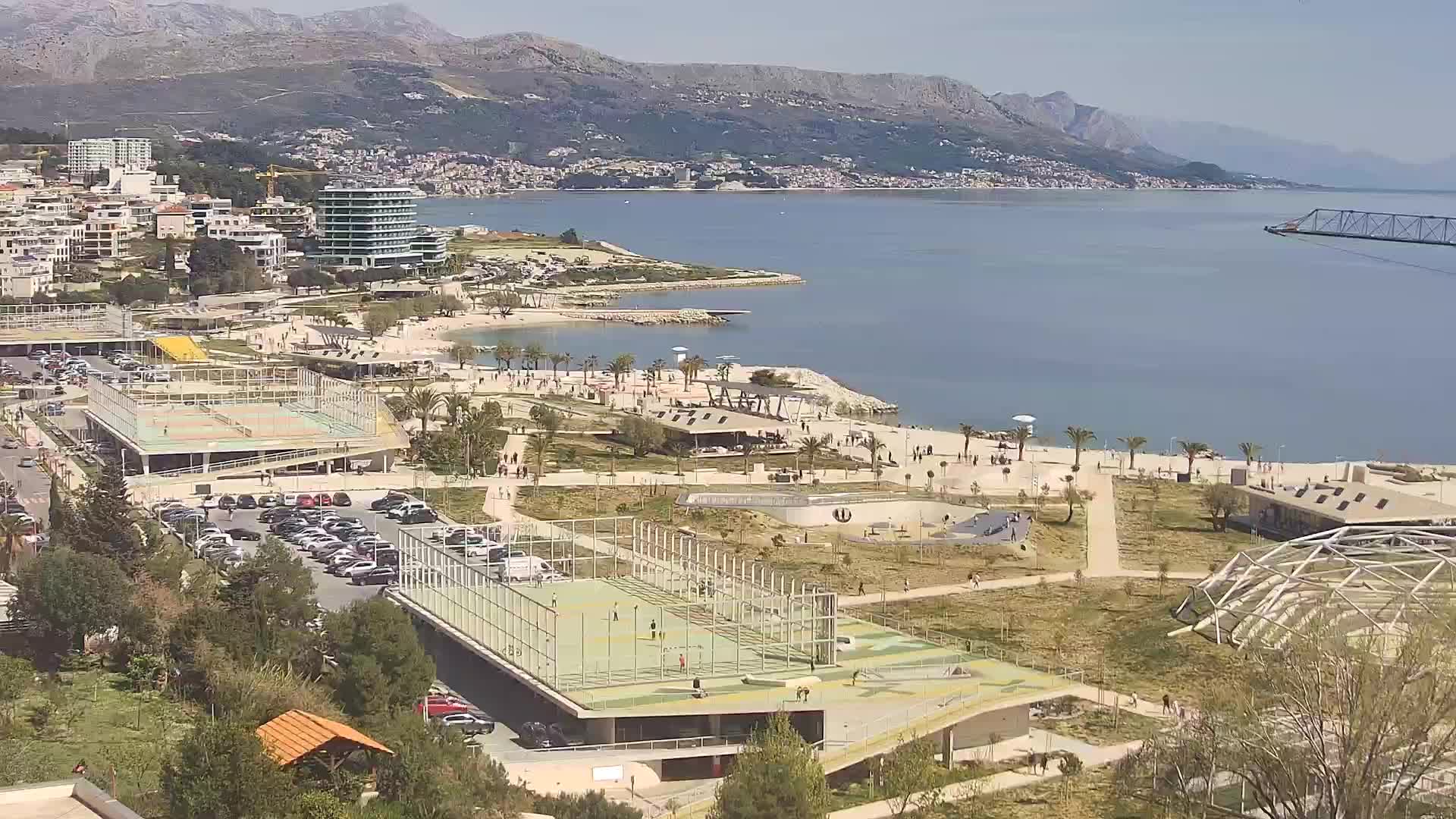 Plaža Žnjan in športni objekti – Split