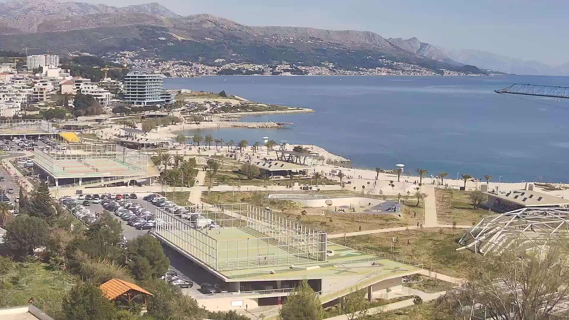 Plaža Žnjan in športni objekti – Split