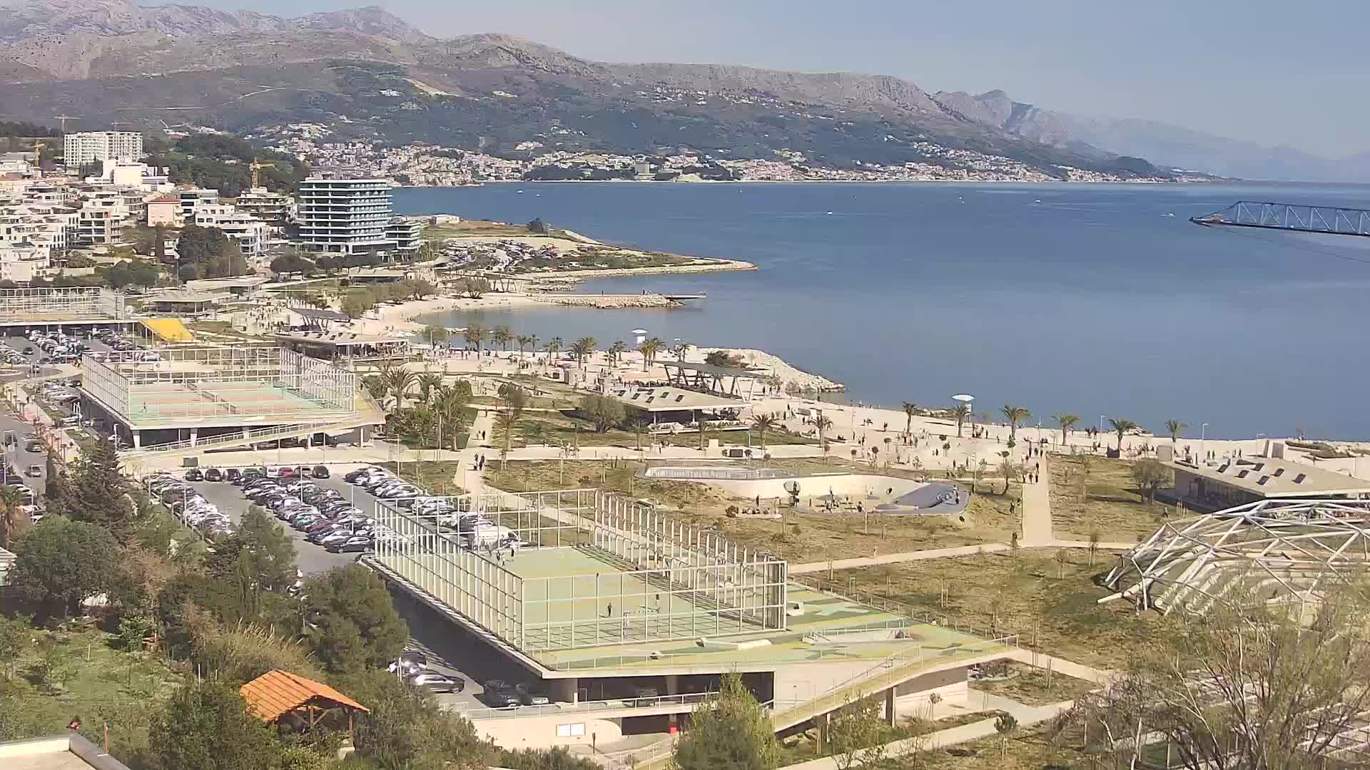 Playa Žnjan e instalaciones deportivas – Split
