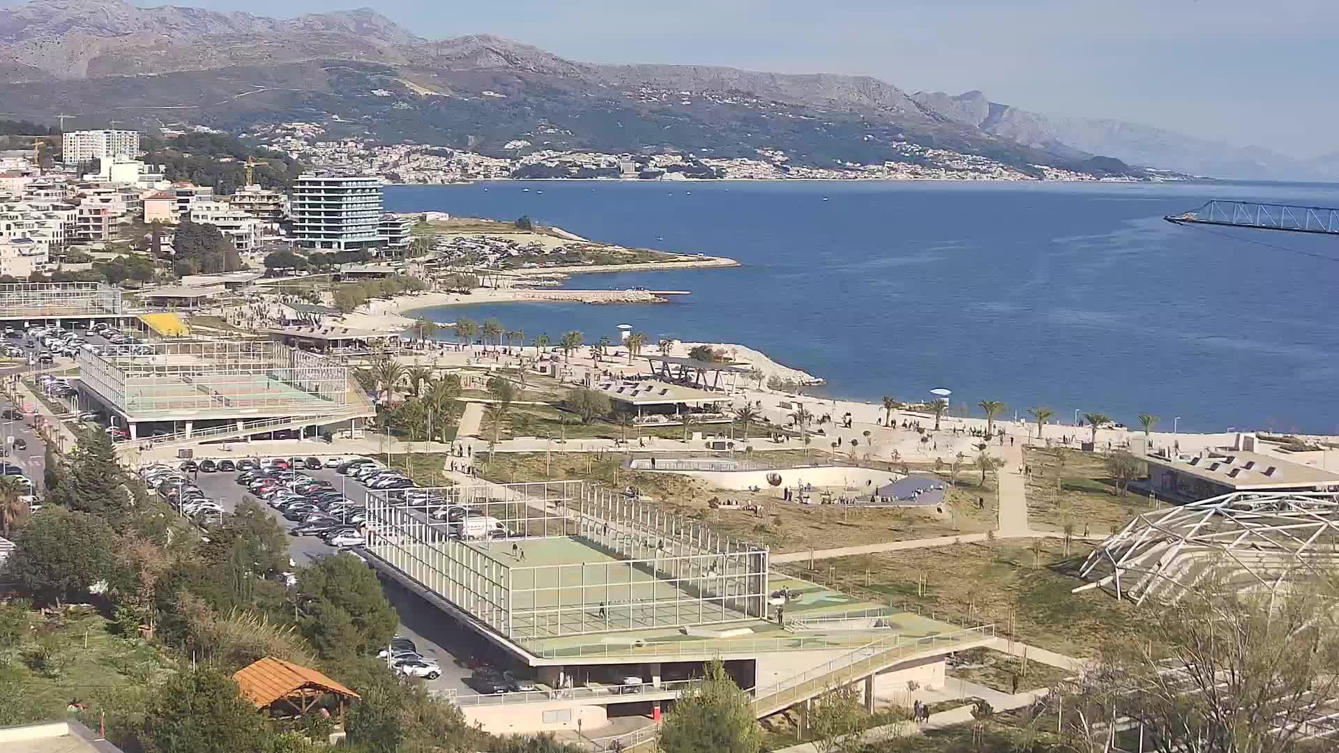 Plaža Žnjan in športni objekti – Split