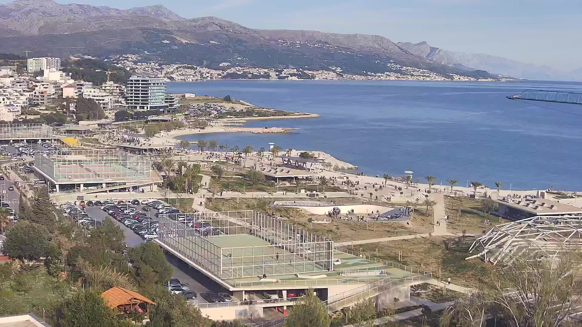 Playa Žnjan e instalaciones deportivas – Split