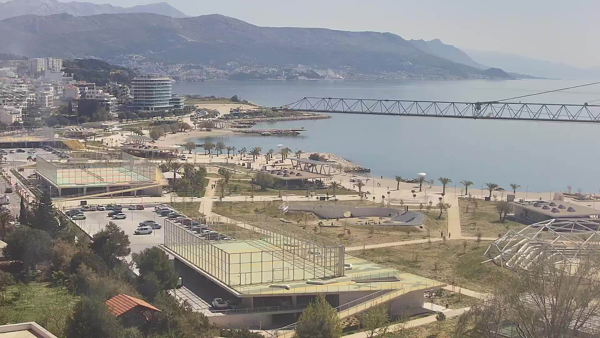 Playa Žnjan e instalaciones deportivas – Split