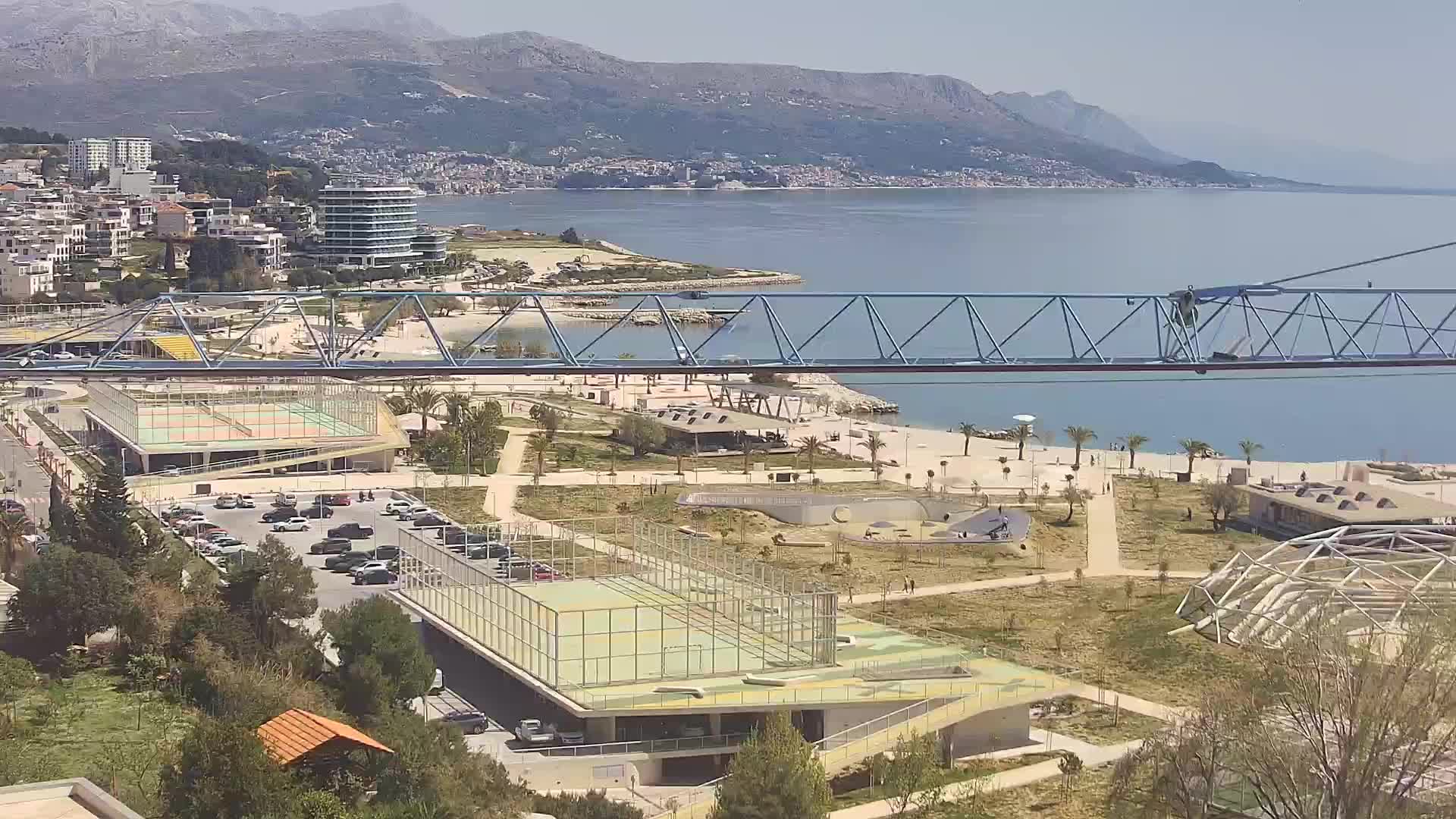 Playa Žnjan e instalaciones deportivas – Split