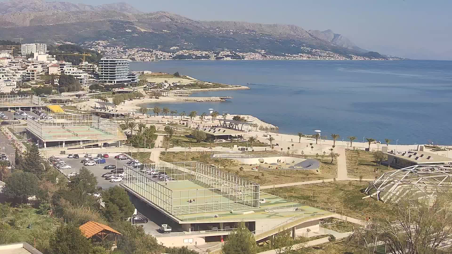 Plaža Žnjan in športni objekti – Split