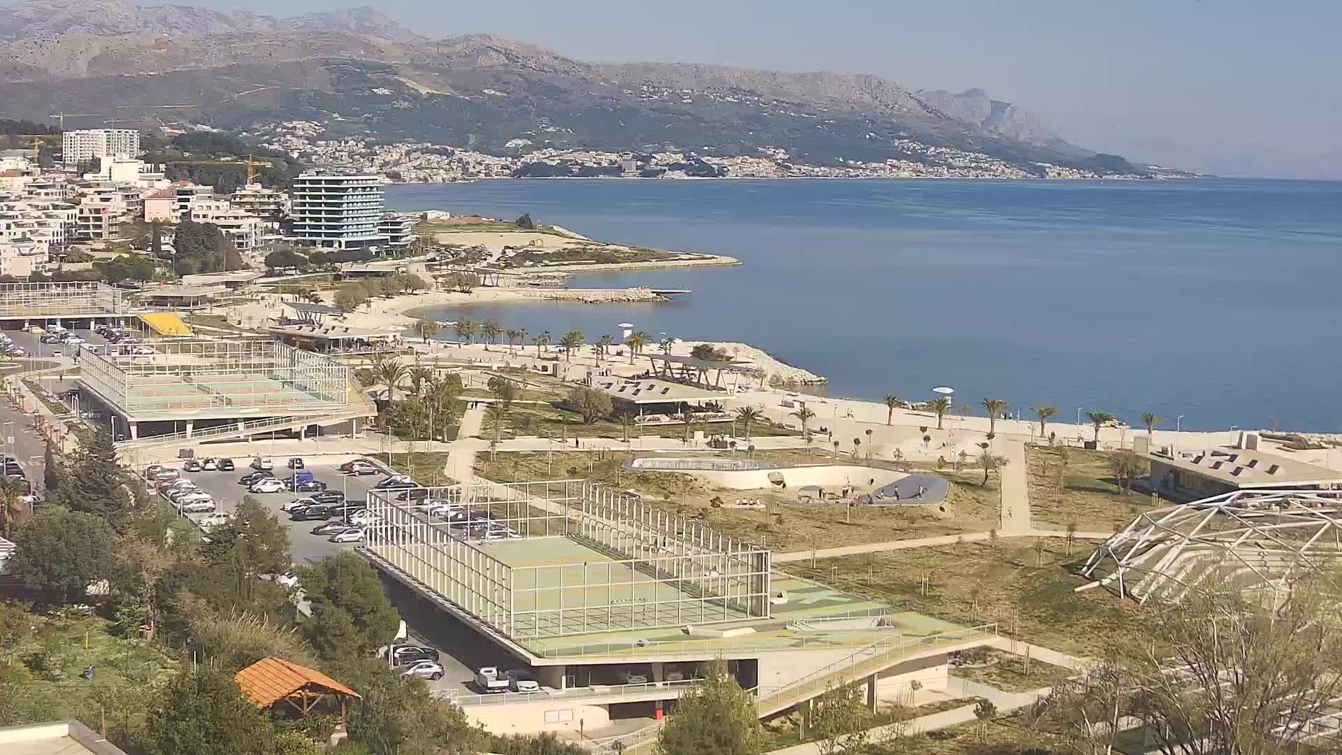 Spiaggia di Žnjan e impianti sportivi – Spalato