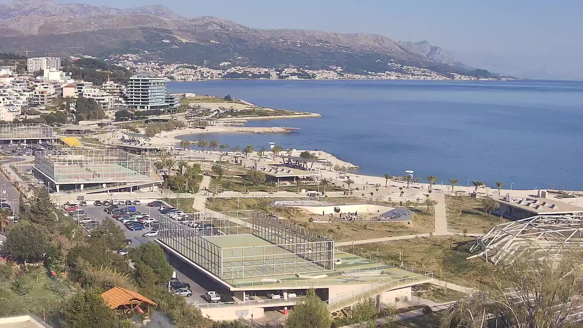 Plage Žnjan et installations sportives – Split