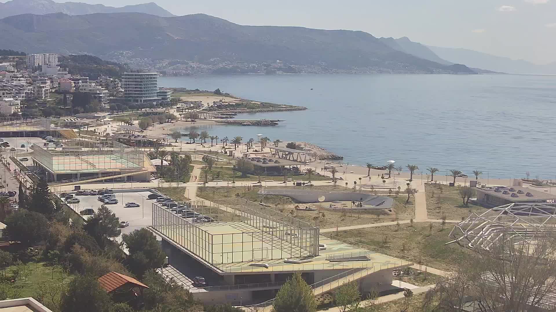Plage Žnjan et installations sportives – Split