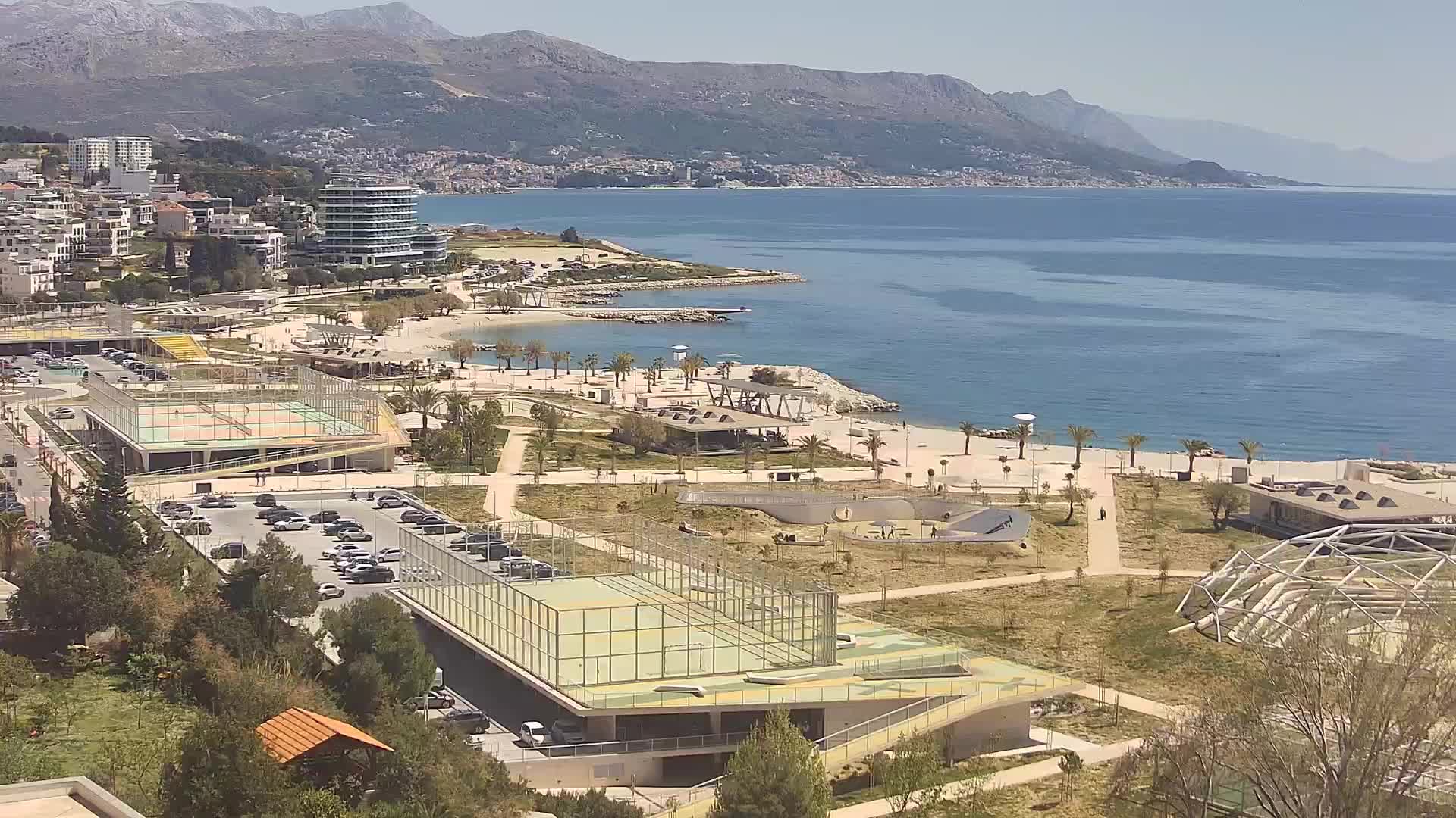 Playa Žnjan e instalaciones deportivas – Split