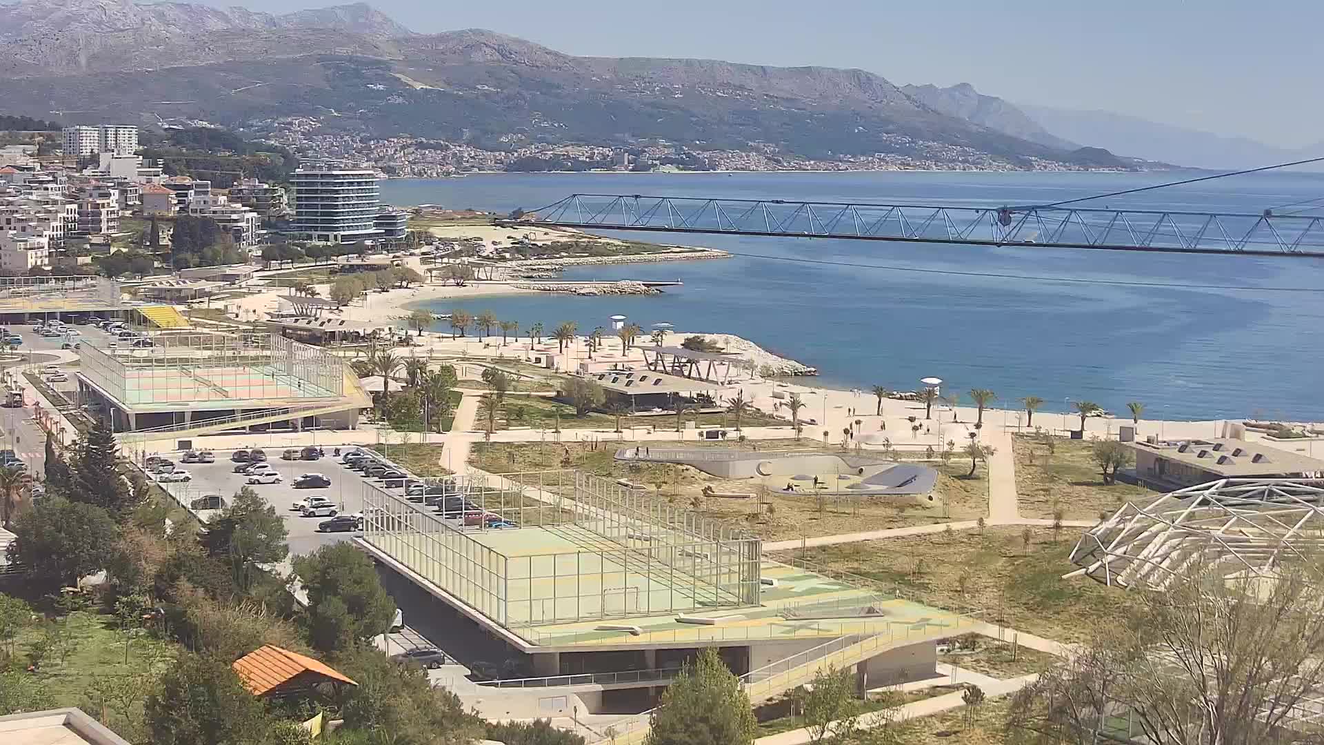 Plaža Žnjan in športni objekti – Split