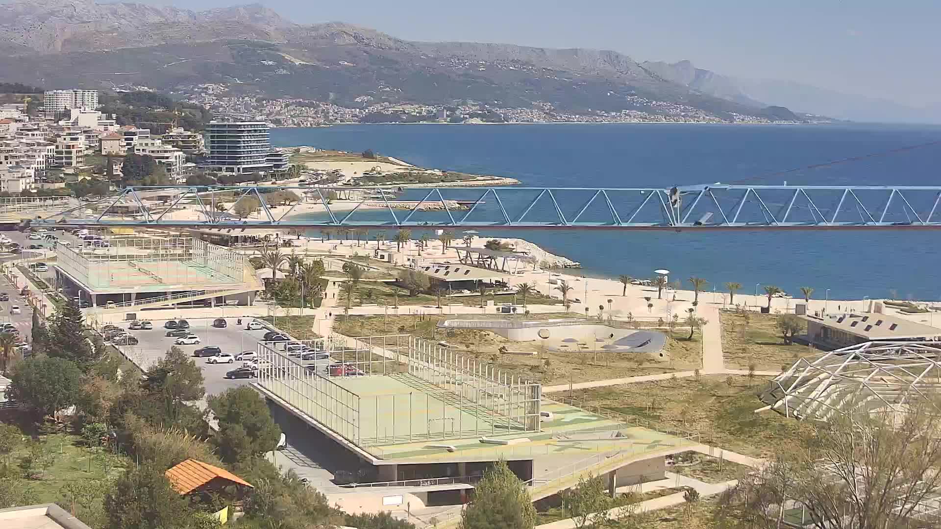 Spiaggia di Žnjan e impianti sportivi – Spalato