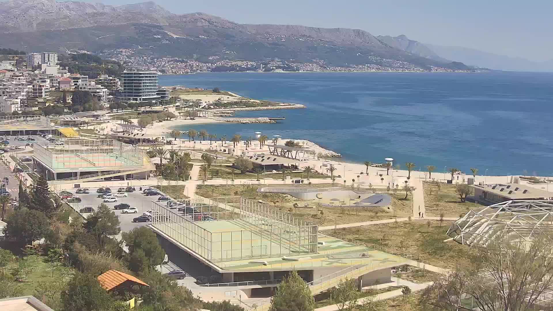 Playa Žnjan e instalaciones deportivas – Split
