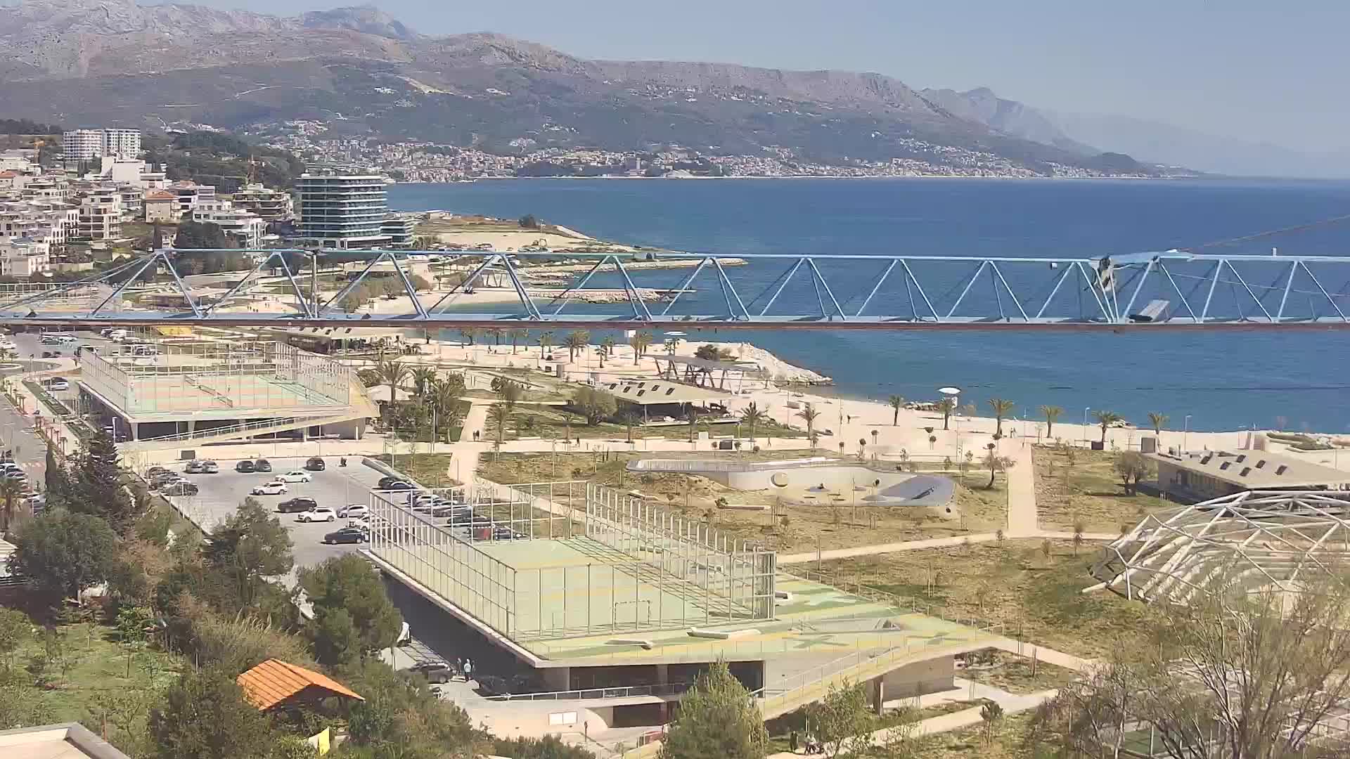 Plaža Žnjan in športni objekti – Split