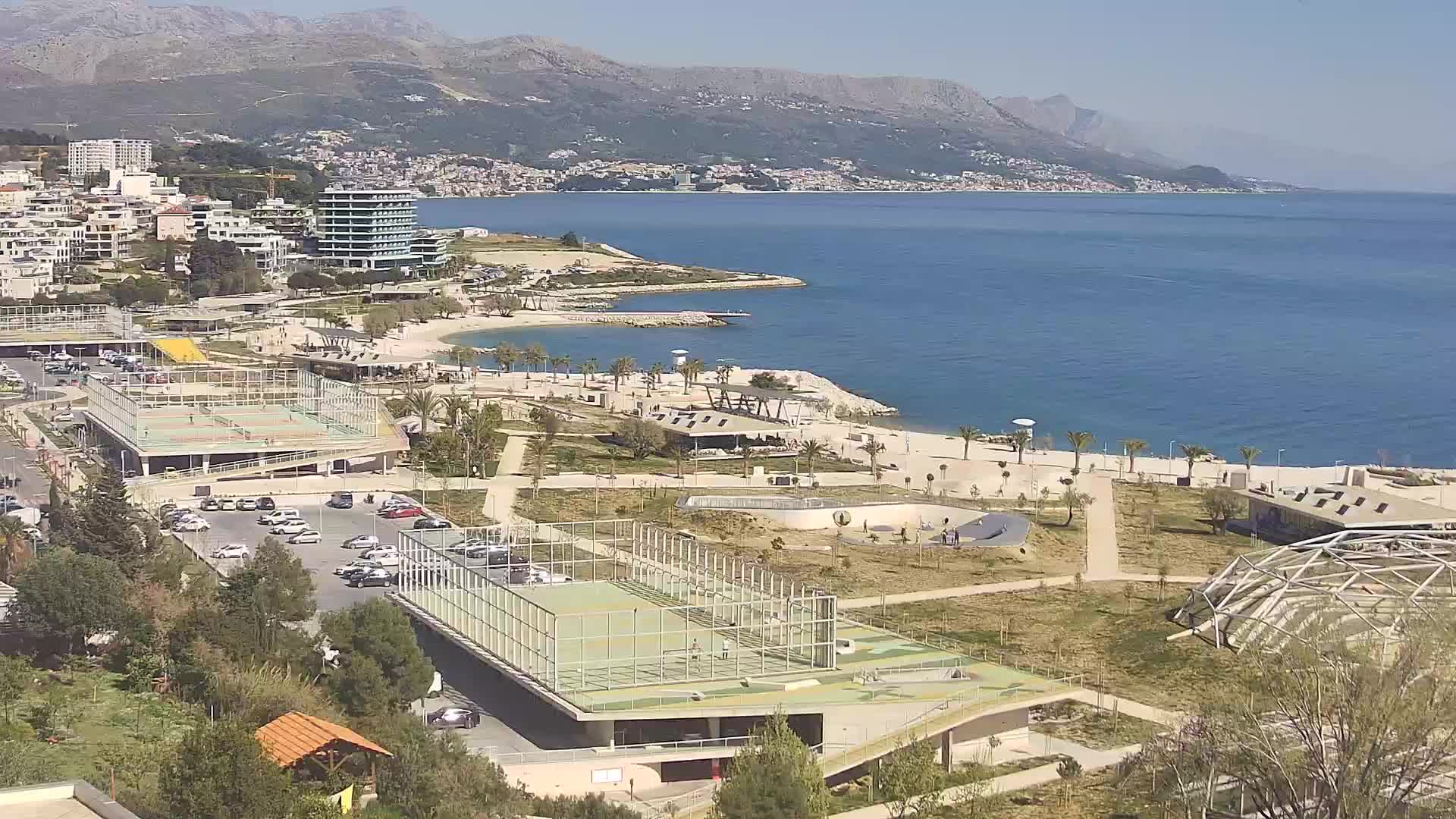 Plaža Žnjan in športni objekti – Split