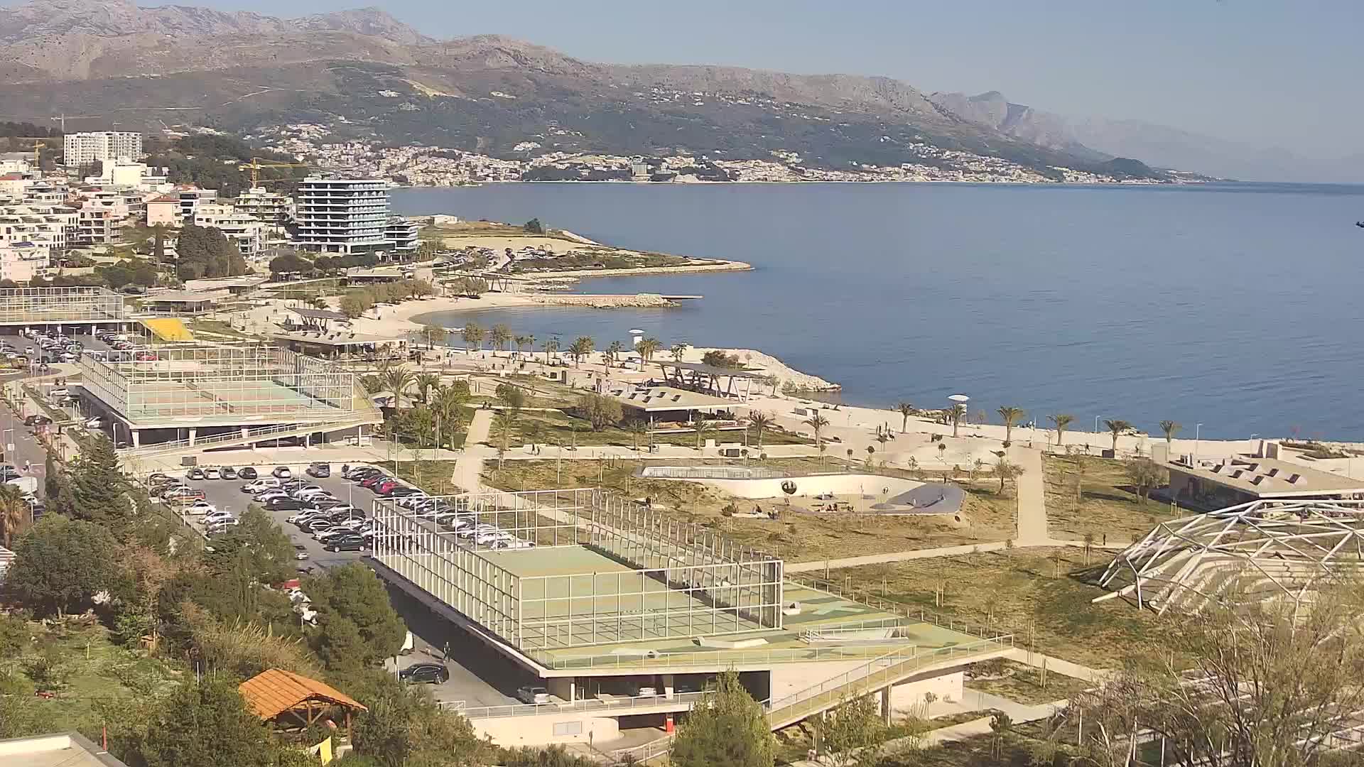 Plaža Žnjan in športni objekti – Split