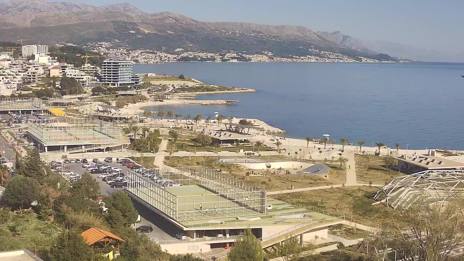 Spiaggia di Žnjan e impianti sportivi – Spalato