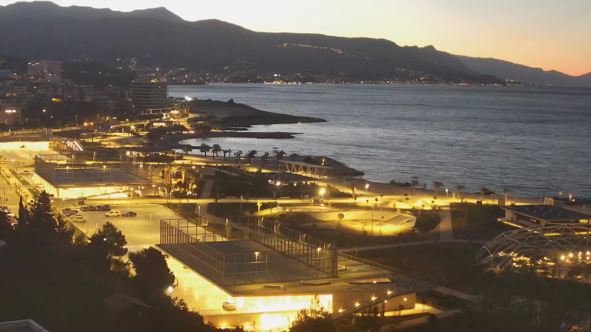 Spiaggia di Žnjan e impianti sportivi – Spalato