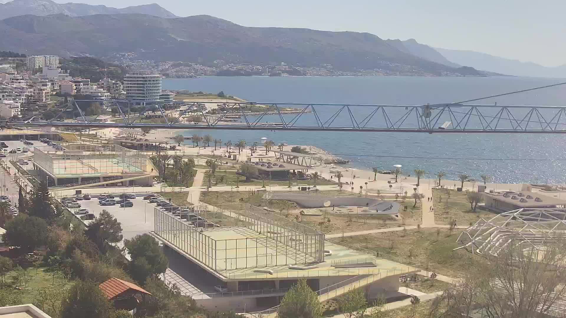 Playa Žnjan e instalaciones deportivas – Split