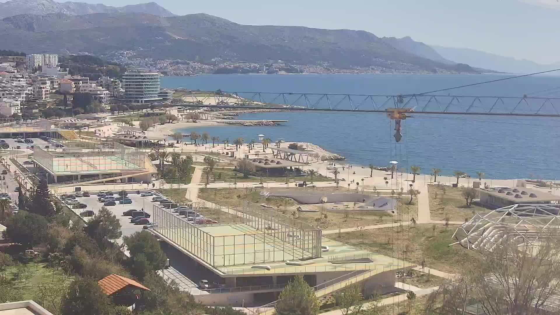 Spiaggia di Žnjan e impianti sportivi – Spalato