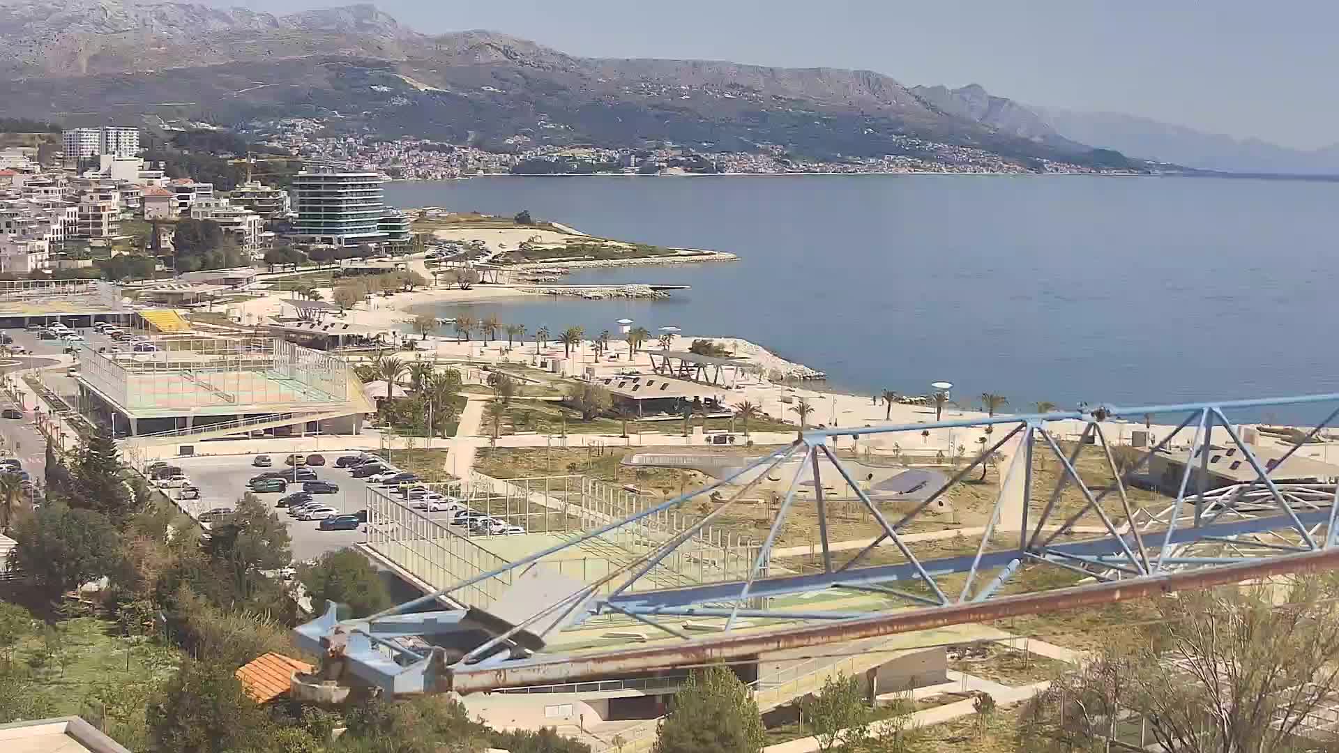Plage Žnjan et installations sportives – Split