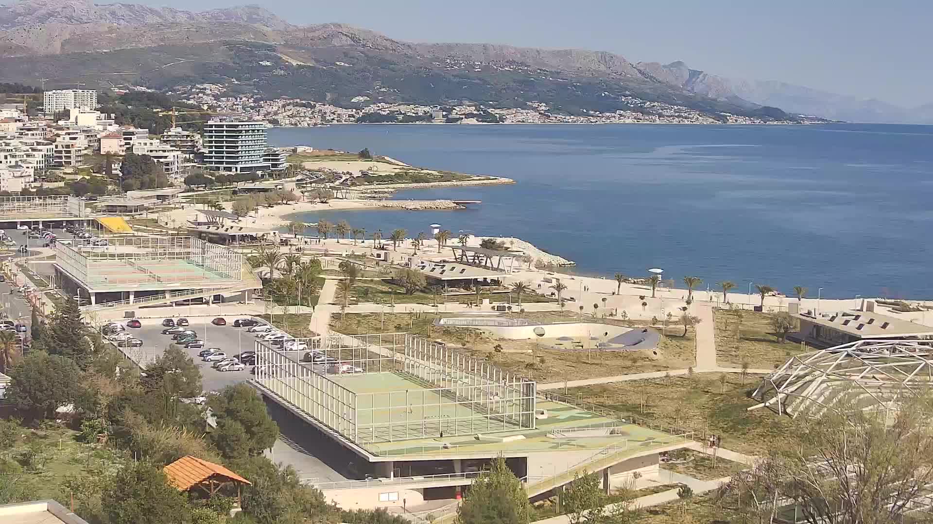Spiaggia di Žnjan e impianti sportivi – Spalato