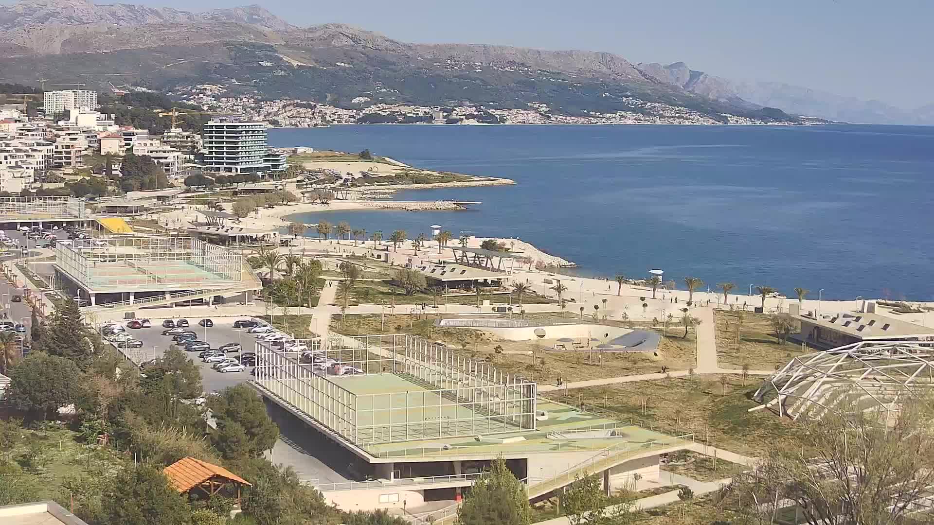Playa Žnjan e instalaciones deportivas – Split
