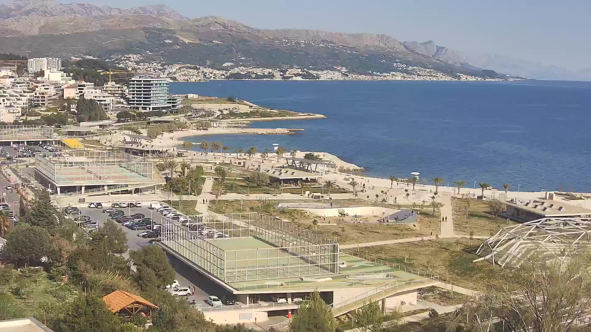 Plage Žnjan et installations sportives – Split