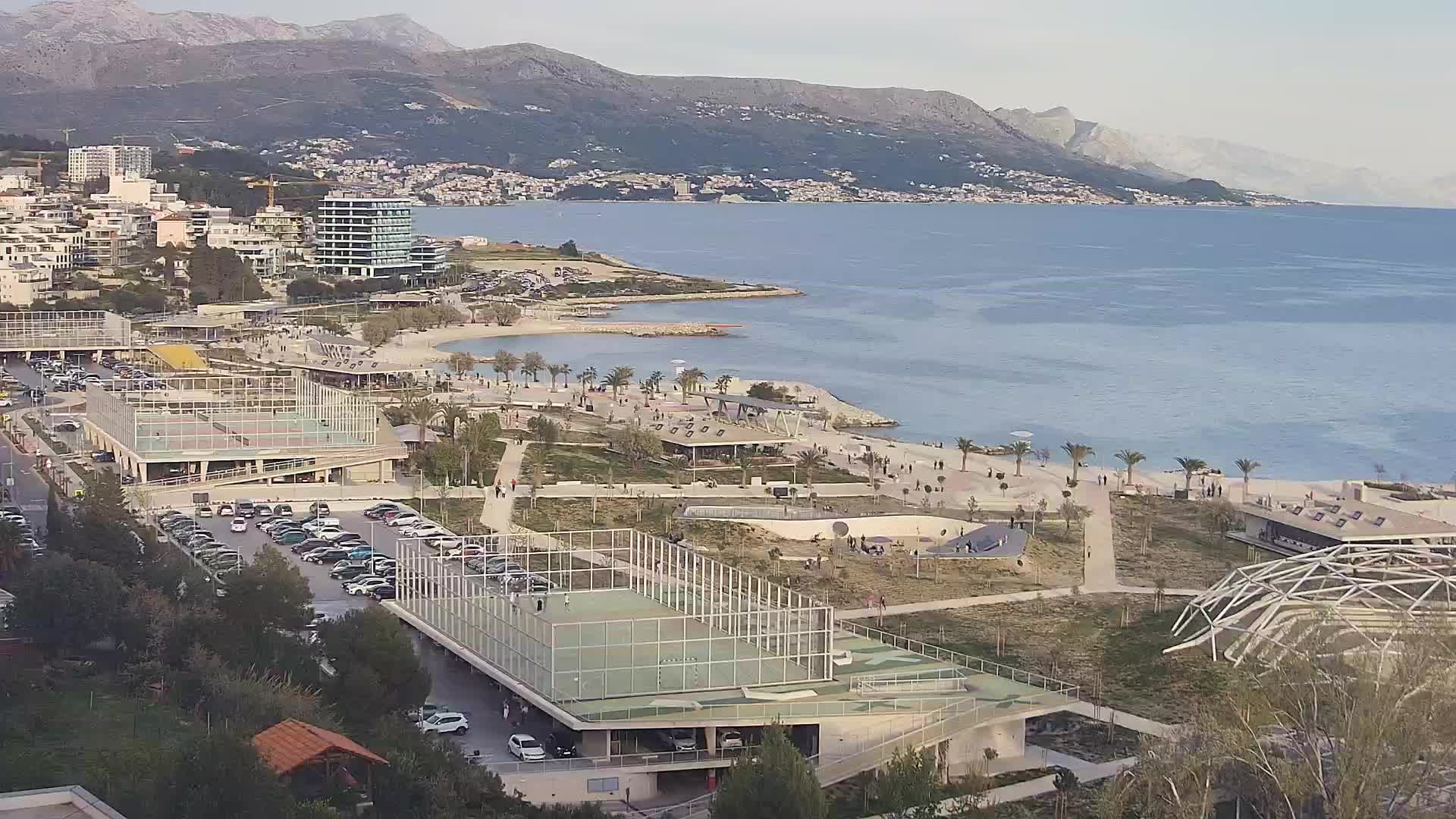 Spiaggia di Žnjan e impianti sportivi – Spalato