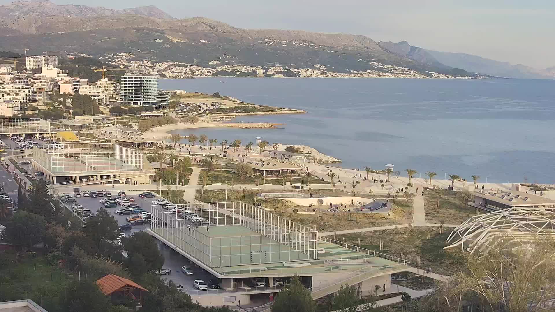 Spiaggia di Žnjan e impianti sportivi – Spalato