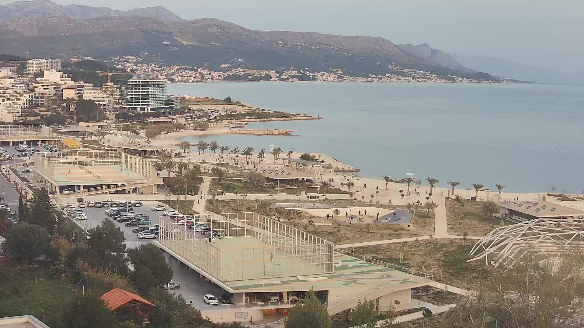 Spiaggia di Žnjan e impianti sportivi – Spalato