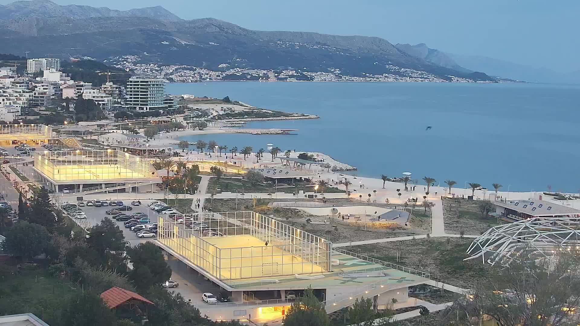 Spiaggia di Žnjan e impianti sportivi – Spalato