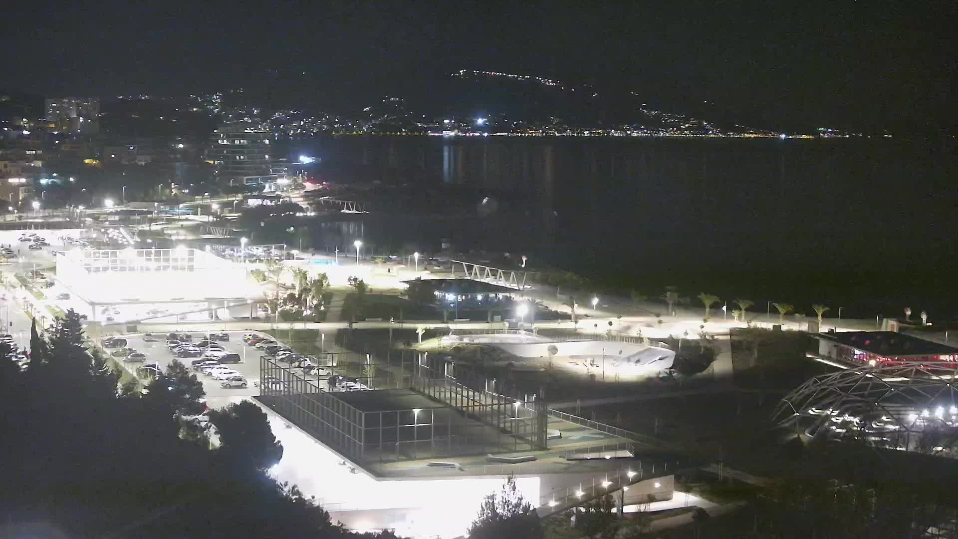 Plaža Žnjan in športni objekti – Split